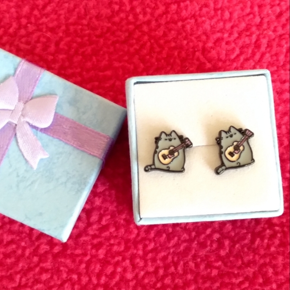 Pusheen Stud Earrings